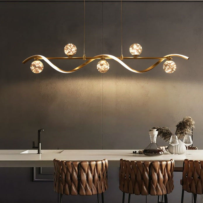Cross-border casual indoor luminous restaurant chandelier ac