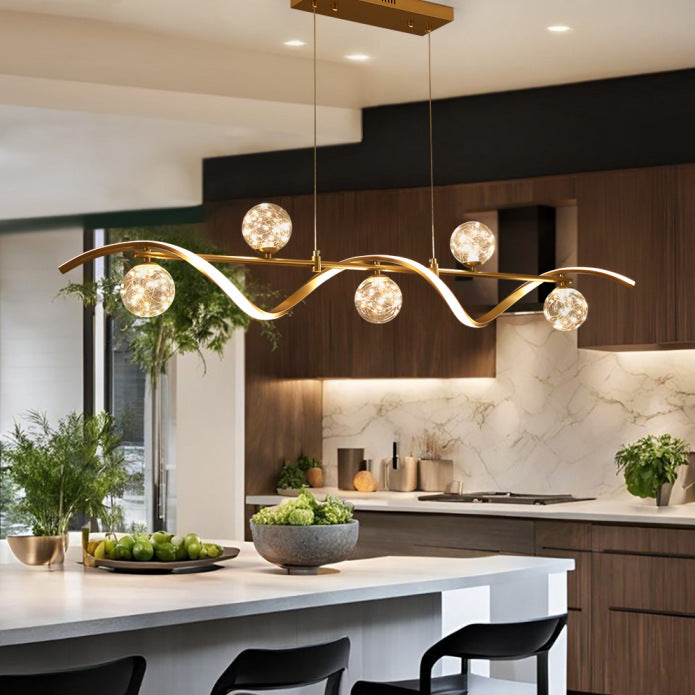 Cross-border casual indoor luminous restaurant chandelier ac
