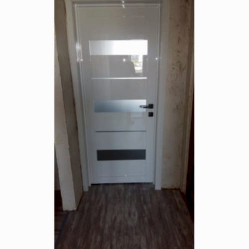 Дверь межкомнатная ПРАГА, глянец (ст. матовое) Дверь межкомнатная ПРАГА, глянец (ст. матовое)