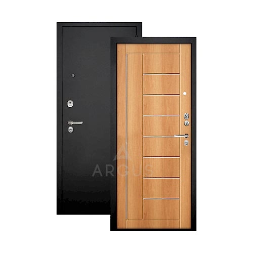 Стальная входная дверь Аргус ДА-33 Фриза Орех Миланский
