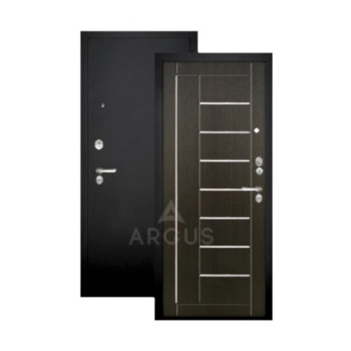 Стальная входная дверь Аргус ДА-33 Фриза Венге