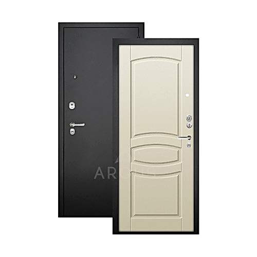 Стальная входная дверь Аргус ДА-34 Монако Белый Шелк