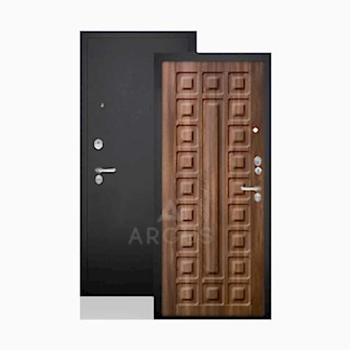 Стальная входная дверь Аргус ДА-34 Сенатор Орех Седой
