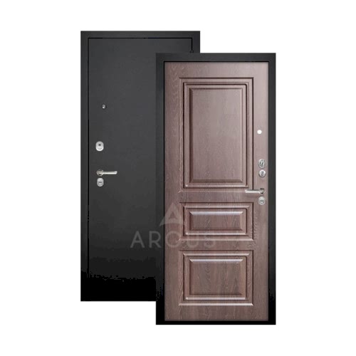 Стальная входная дверь Аргус ДА-34 Скиф Шоколад