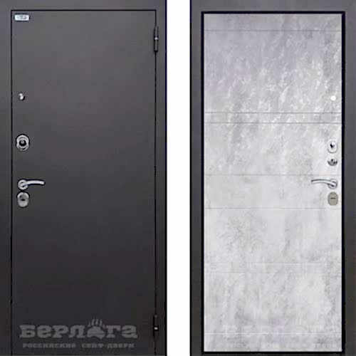 Сейф-дверь Берлога Тринити (ЧМ) Марвин Бетон светлый Сейф-дверь Берлога Тринити (ЧМ) Марвин Бетон светлый