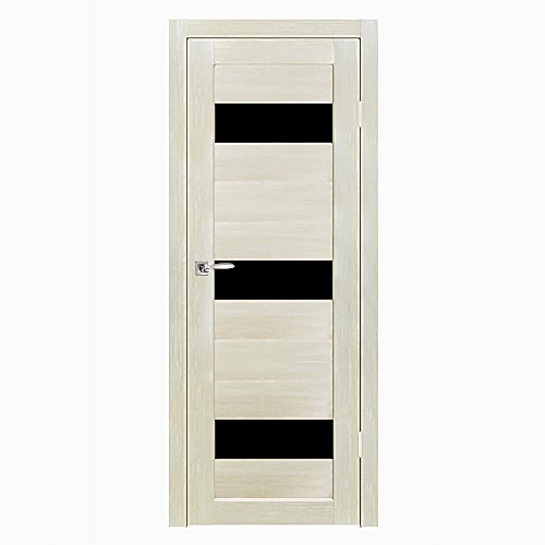 Дверь межкомнатная СОНАТА, экошпон (ст. черное)