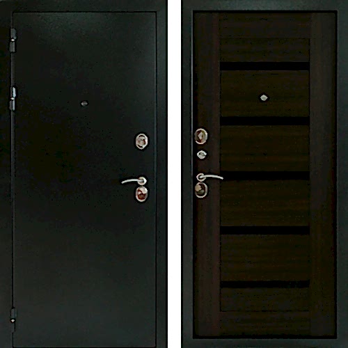 Входная дверь Триумф Экошпон Венге